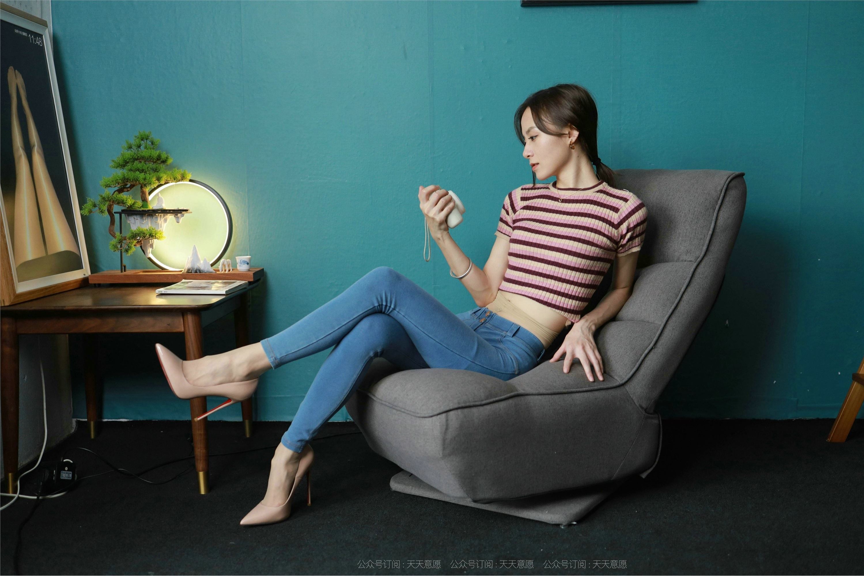 IESS异思趣向  2021.09.01 丝享家906：小六《牛仔裤里丝》